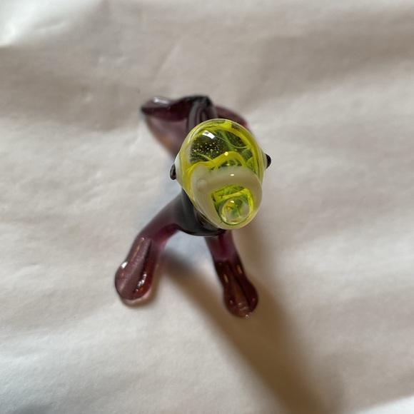 Vintage Walrus Seal Lampwork Glass Miniature Figurine Collectible. - Picture 6 of 6